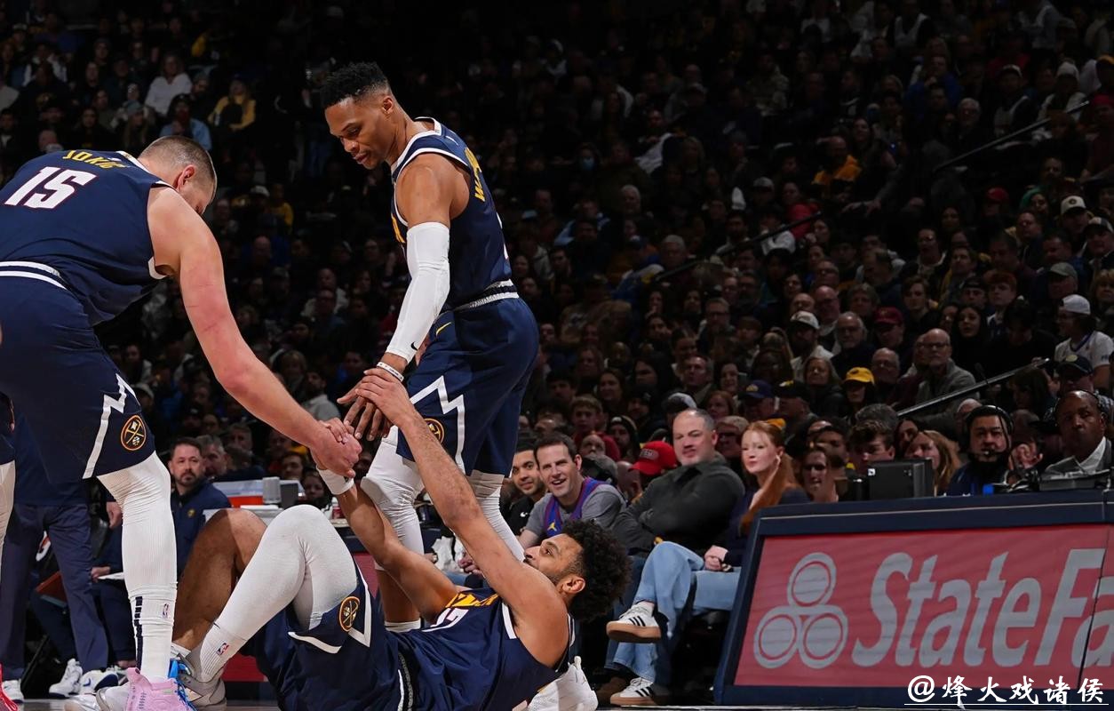 约基奇34+13威少两双詹姆斯18分 掘金大胜湖人