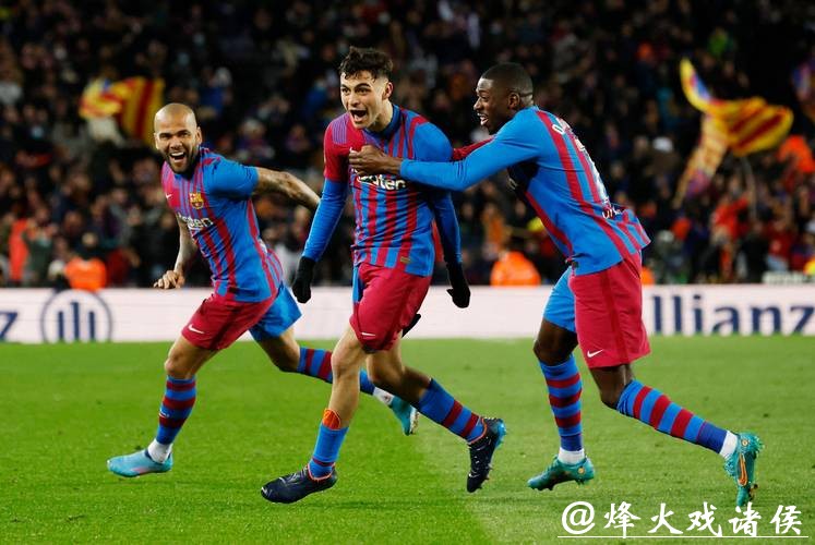 孔德双响亚马尔拉什福德献助攻 巴萨2-1法兰克福